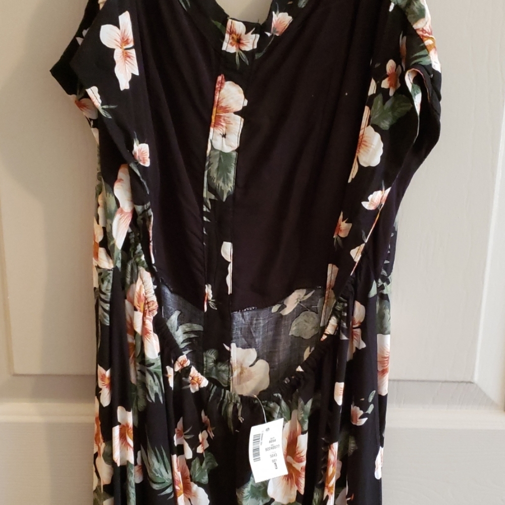 A maxi dress